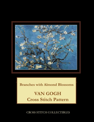 Branches with Almond Blossoms: Van Gogh Cross Stitch Pattern Cover Image