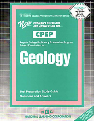 GEOLOGY: Passbooks Study Guide (College Proficiency Examination Series) By National Learning Corporation Cover Image