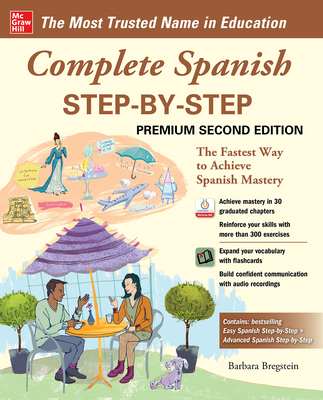 Complete Spanish Step-By-Step, Premium Second Edition By Barbara Bregstein Cover Image