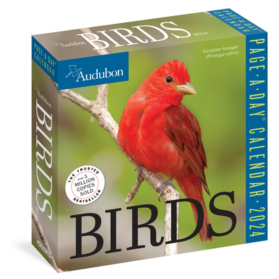 Audubon Birds Page-A-Day Calendar 2024: The World's Favorite Bird Calendar By Workman Calendars, National Audubon Society Cover Image