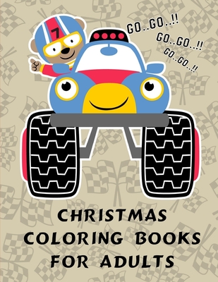 Christmas Coloring Books For Adults: Christmas Animals Books and Funny for Kids's Creativity By Creative Color Cover Image