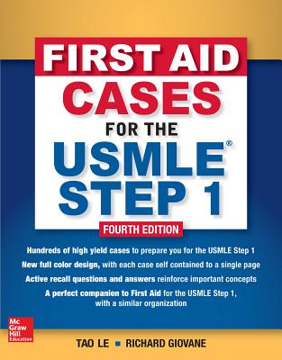 First Aid Cases for the USMLE Step 1, Fourth Edition Cover Image