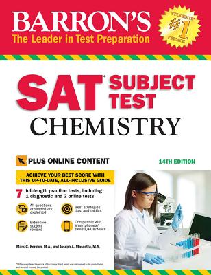 SAT Subject Test: Chemistry with Online Tests Cover Image