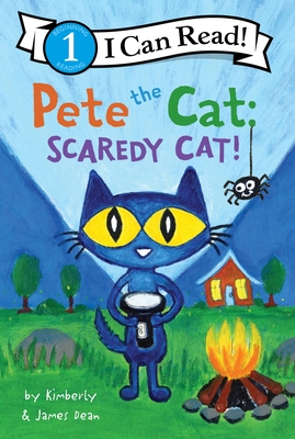 Pete the Cat: Scaredy Cat! (I Can Read Level 1) Cover Image