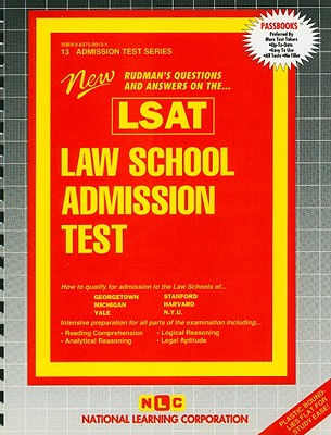 Law School Admission Test (LSAT) (Admission Test Series #13) By National Learning Corporation Cover Image