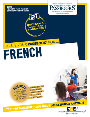 French (CST-13): Passbooks Study Guide Cover Image
