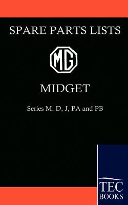 MG Midget Spare Parts Lists Cover Image