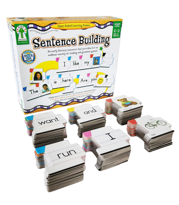 Sentence Building: An Early Literacy Resource That Provides for an Endless Variety of Reading and Grammar Games! By Sherrill B. Flora Cover Image