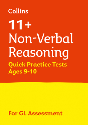 Letts 11+ Success – 11+ Non-Verbal Reasoning Quick Practice Tests Age 9-10 for the GL Assessment tests By Collins UK Cover Image