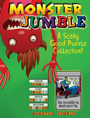 Monster Jumble®: A Scary Good Puzzle Collection! (Jumbles®) By Tribune Content Agency LLC Cover Image