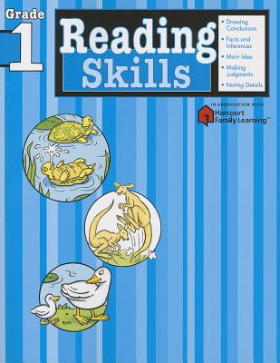 Reading Skills: Grade 1 (Flash Kids Harcourt Family Learning) Cover Image