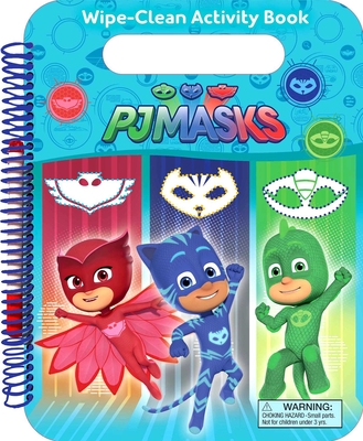 PJ Masks Wipe-Clean Activity Book (Write and Wipe) Cover Image