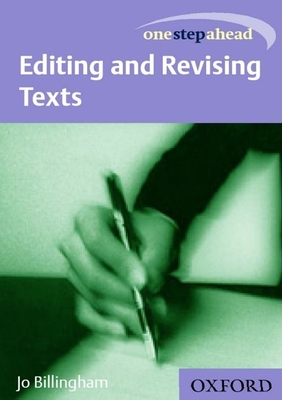 One Step Ahead: Editing and Revising Text Cover Image