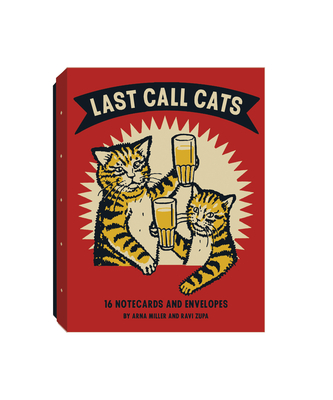 Last Call Cats Notecards By Arna Miller, Ravi Zupa Cover Image