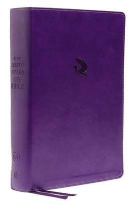 Kjv, Spirit-Filled Life Bible, Third Edition, Leathersoft, Purple, Red Letter Edition, Comfort Print: Kingdom Equipping Through the Power of the Word Cover Image