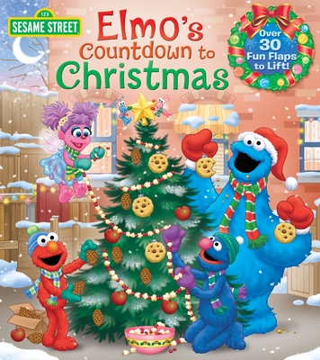 Elmo's Countdown to Christmas (Sesame Street) (Lift-the-Flap) By Naomi Kleinberg, Tom Brannon (Illustrator) Cover Image