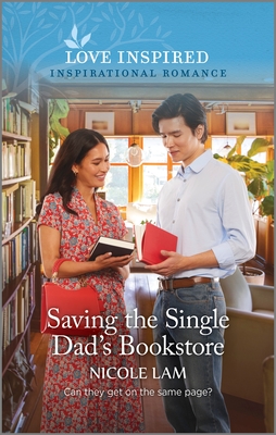 Saving the Single Dad's Bookstore: An Uplifting Inspirational Romance Cover Image