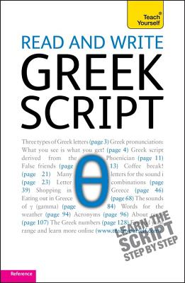 Read and write Greek script Cover Image