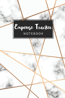 Expense Tracker Notebook: Marble White Cover - Daily Expense Tracker Organizer Log Book - Personal Cash Management - Small Business Financial Pl Cover Image