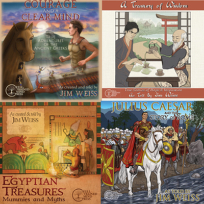 Jim Weiss Ancient History Bundle (The Jim Weiss Audio Collection) Cover Image