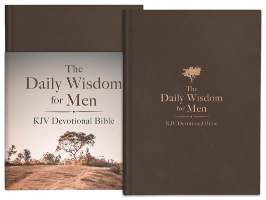 The Daily Wisdom for Men KJV Devotional Bible Cover Image