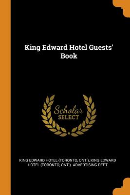 King Edward Hotel Guests' Book Cover Image