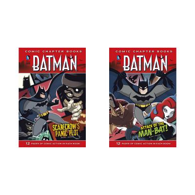 Batman: Comic Chapter Books By Scott Beatty, Jake Black Cover Image