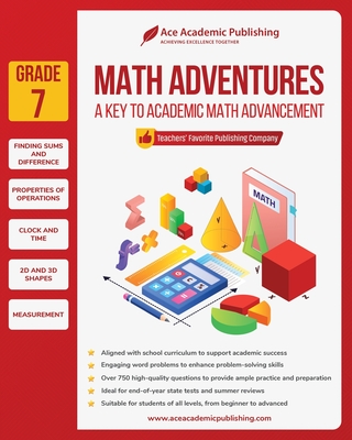 Math Adventures - Grade 7: A Key to Academic Math Advancement Cover Image
