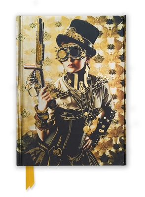 Steampunk Lady (Foiled Journal) (Flame Tree Notebooks) By Flame Tree Studio (Created by) Cover Image