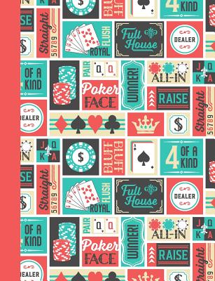 Patchwork Poker Phrases: Dot Grid Notebook By Mbm Creative Gaming Cover Image