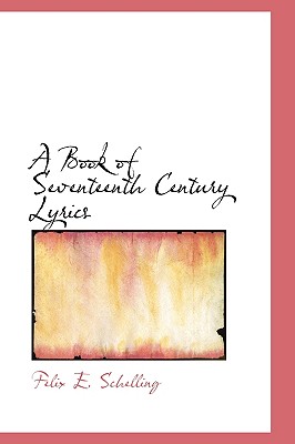 A Book of Seventeenth Century Lyrics Cover Image