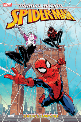 Marvel Action: Spider-Man: A New Beginning (Book One) By Delilah S. Dawson, Fico Ossio (Illustrator) Cover Image