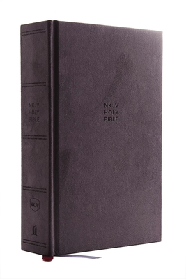 NKJV, Single-Column Reference Bible, Cloth Over Board, Gray, Red Letter Edition, Comfort Print Cover Image
