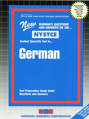 German (College Board SAT Subject Test Series #6) Cover Image