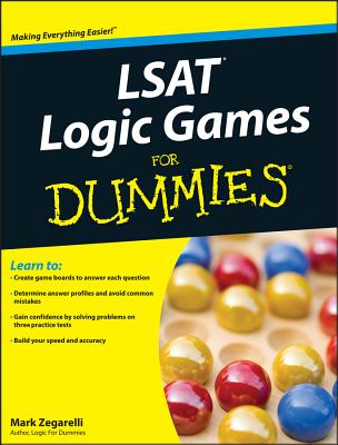 LSAT Logic Games For Dummies Cover Image