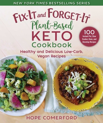 Cover for Fix-It and Forget-It Plant-Based Keto Cookbook