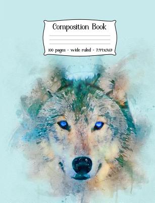 Composition Book: Wolf Cover Cover Image