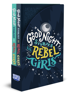 Good Night Stories for Rebel Girls 2-Book Gift Set  By Elena Favilli, Francesca Cavallo, Rebel Girls Cover Image