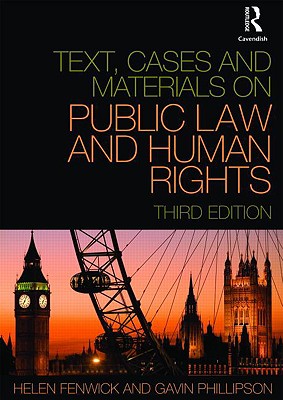 Text, Cases and Materials on Public Law and Human Rights Cover Image