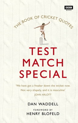 The Test Match Special Book of Cricket Quotes Cover Image
