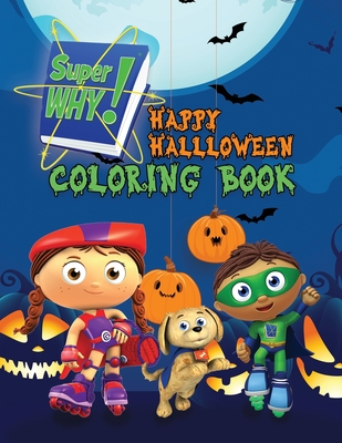 super why coloring book pages toddler halloween