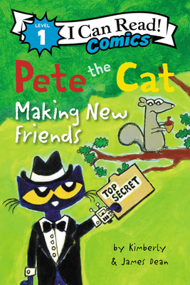 Pete the Cat: Making New Friends (I Can Read Comics Level 1) Cover Image