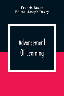 Advancement Of Learning Cover Image
