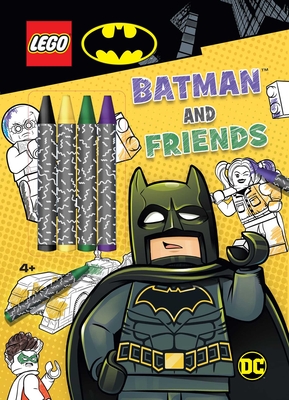 LEGO Batman: Batman and Friends (Coloring & Activity with Crayons) By AMEET Publishing Cover Image