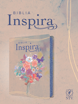 Biblia Inspira Ntv (Sentipiel, Acuarela Rosa): La Biblia Que Inspira Tu Creatividad By Tyndale (Created by) Cover Image