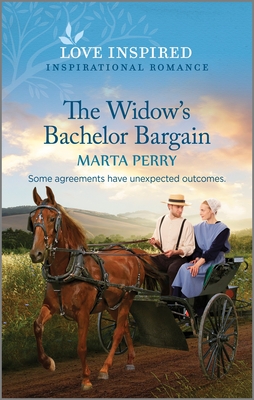 Cover for The Widow's Bachelor Bargain: An Uplifting Inspirational Romance (Brides of Lost Creek #7)
