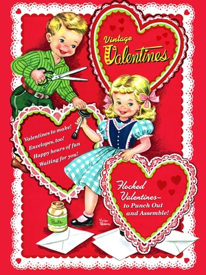 Vintage Valentines (Press Out Book) Cover Image