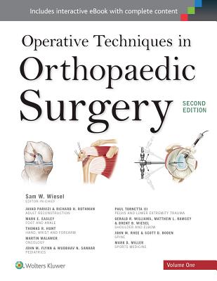 Operative Techniques in Orthopaedic Surgery (Four Volume Set) Cover Image