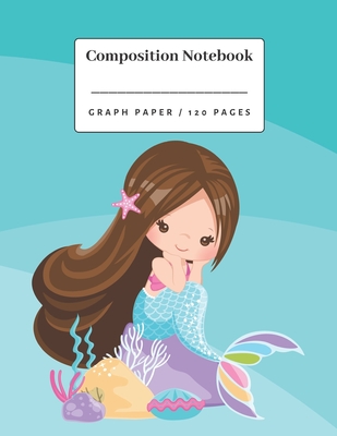 Composition Notebook: Mermaid Story Paper notebook for Kindergarten - Third Grade. Cover Image