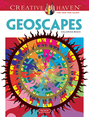 Creative Haven Geoscapes Coloring Book By Hop David Cover Image